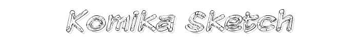 Komika Sketch font